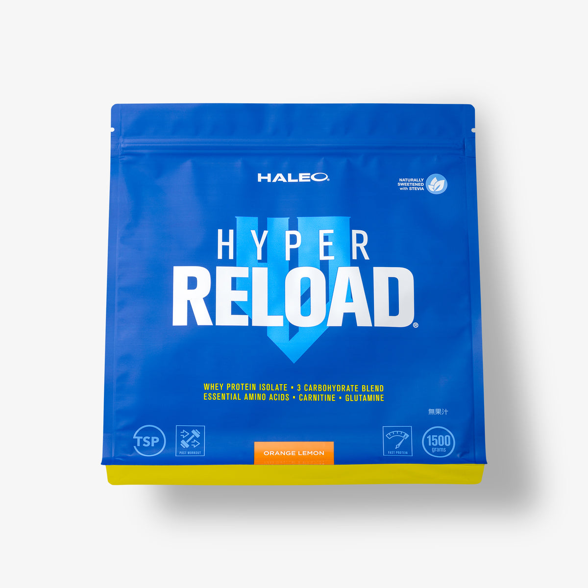 HALEO HYPER RELOAD オレンジレモン味1.5kg 現在入荷まち】HALEO（ハレオ） HYPER RELOAD（ハイパーリロード