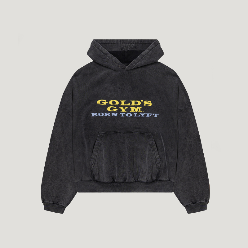 LÝFT × GOLD'S GYM Vintage Logo Hoodie 1482 – フィットネスショップ