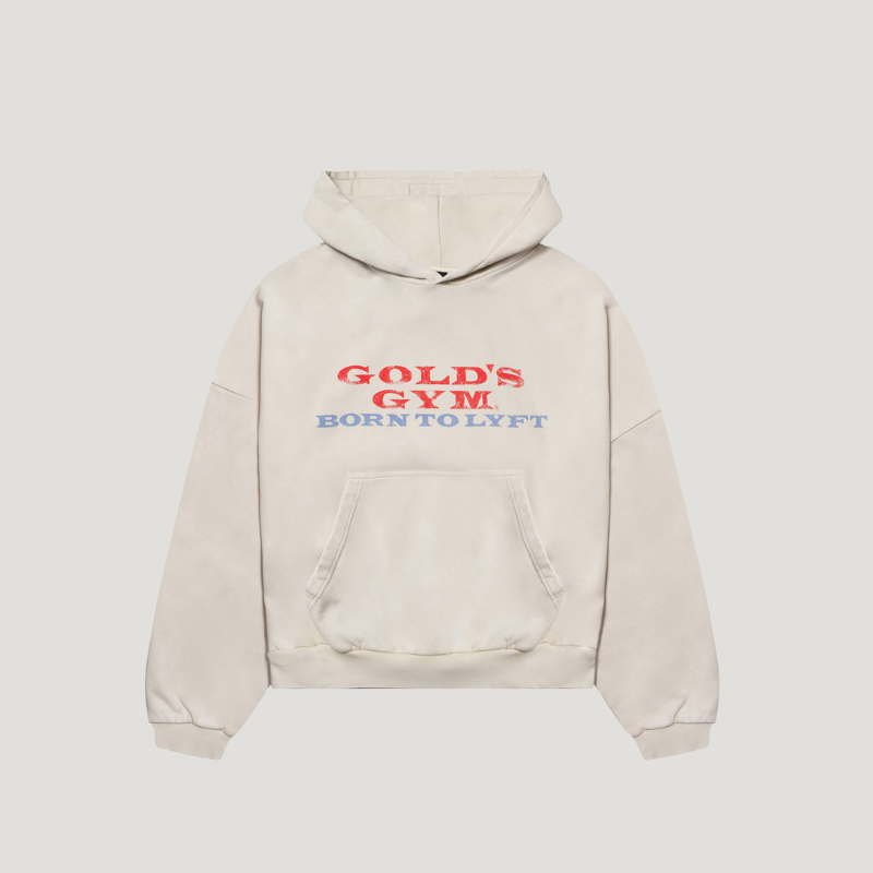 LÝFT × GOLD'S GYM Vintage Logo Hoodie 1482 – フィットネスショップ
