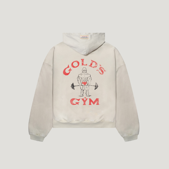 LÝFT × GOLD'S GYM Vintage Logo Hoodie 1482
