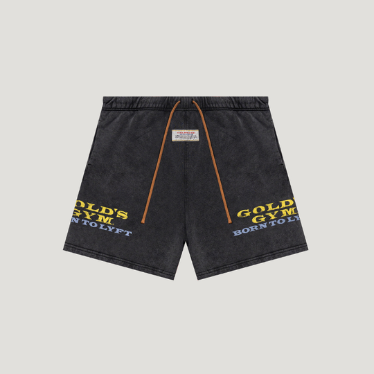 LÝFT × GOLD'S GYM Vintage Logo Shorts 1484