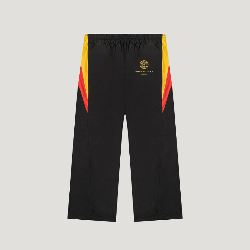 LÝFT × GOLD'S GYM 2Line Adjustable Wide Track Pants 1486
