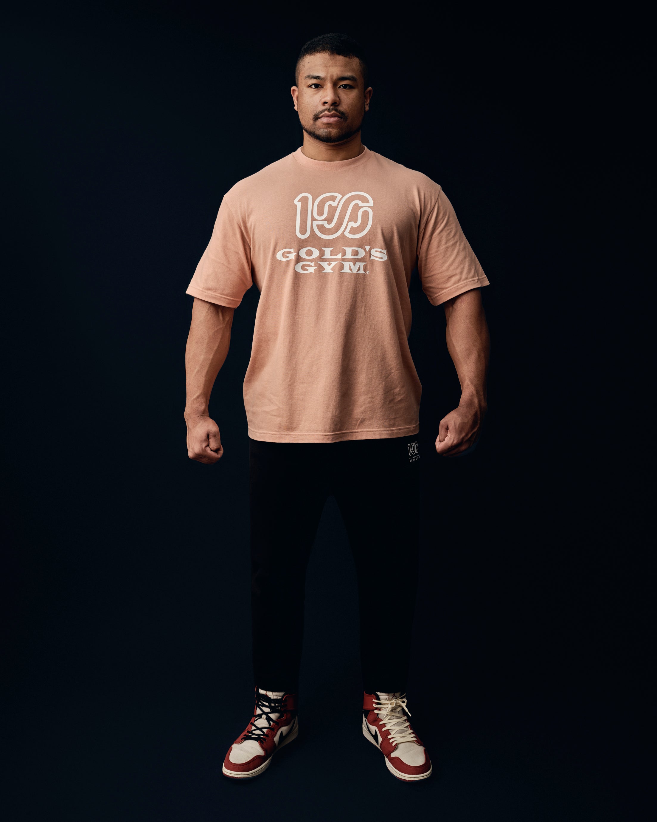 GOLD'S GYM ×100A BIG S/S Tee – フィットネスショップ