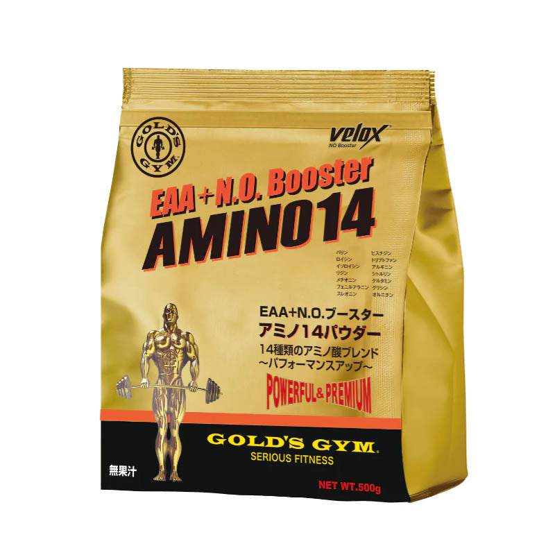 GOLD'S GYM (ゴールドジム) アミノ14パウダー EAA+N.O.ブースター