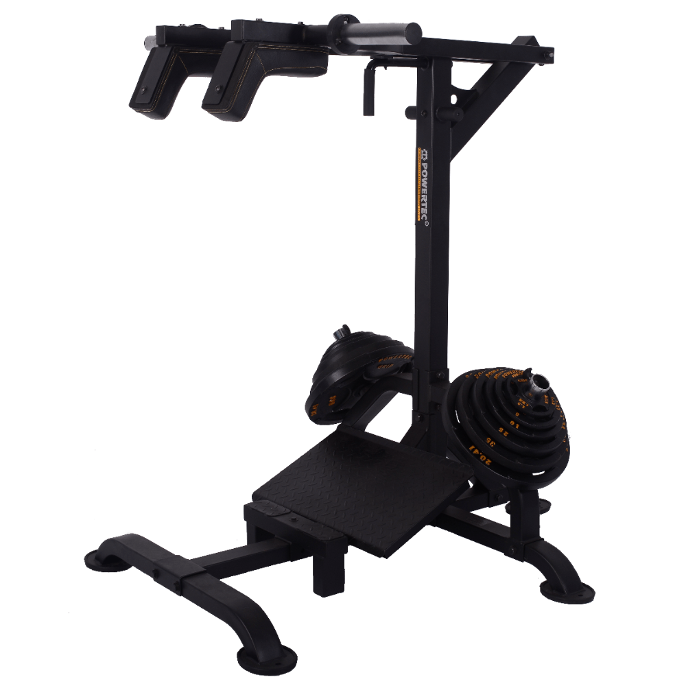 POWERTEC(パワーテック) レバレッジスクワット&カーフ ブラック L-SC19 POWERTEC(パワーテック) レバレッジスクワット&カーフ ブラック L-SC19