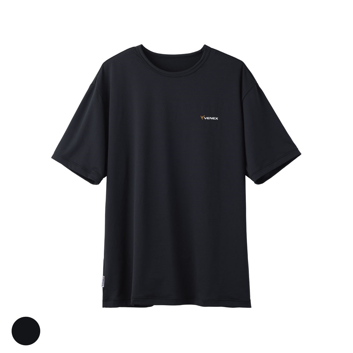 VENEX(ベネクス) リフレッシュTシャツ メンズ ブラック6705