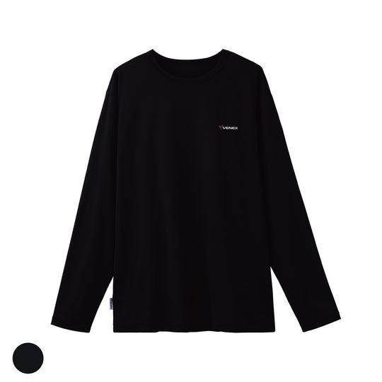 VENEX(ベネクス) リフレッシュTシャツロングスリーブ6732- メンズ ブラック