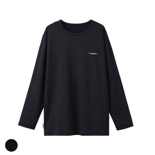 VENEX(ベネクス) リフレッシュTシャツロングスリーブ レディース ブラック6734-