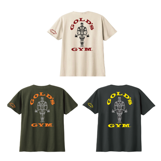 GOLD'S GYM (ゴールドジム) G2270 バックプリントロゴT