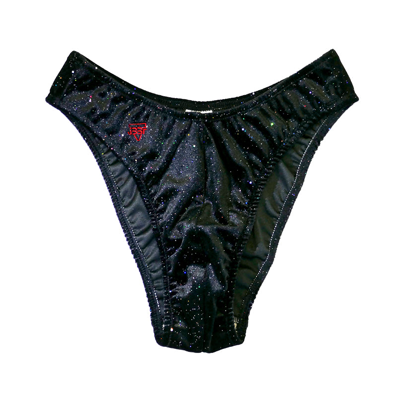 5cm Standard] JBBF Certified Bodybuilding Posing Trunks, Velour
