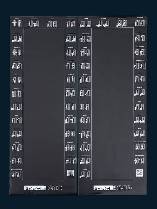 FORCE USA C10用 マグネットチャート 【受注発注品】