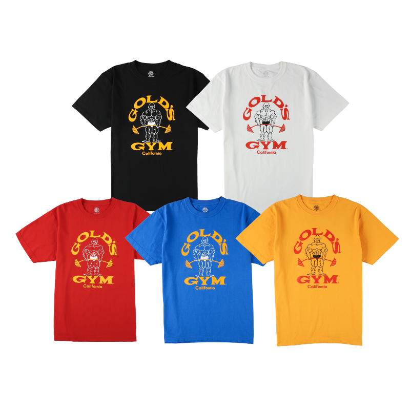 GOLD GYM Tシャツ　5枚セット GOLD'S GYM G5190 Basic T-Shirt, 80's, Japanese Sizes [Some Items
