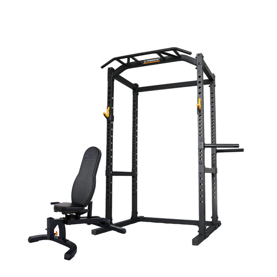 【アウトレット・名古屋店受け取り】POWERTEC(パワーテック) パワーラック＆ベンチセット PR-19 UB-20