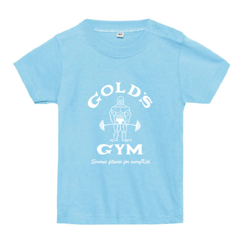 GOLD'S GYM G2228 ベビーTシャツ (クラシックジョー) 80cm 90cm GOLD'S GYM G2228 ベビーTシャツ (クラシックジョー) 80cm 90cm