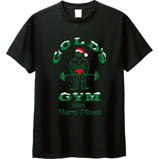 【数量限定】GOLD'S GYM  G5528 サンタTシャツ グリーン 2025年  ｜