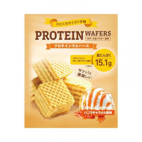 ファインラボ プロテインウエハース バニラキャラメル風味　1ケース20袋