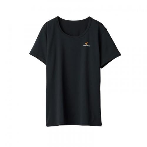 VENEX(ベネクス) リフレッシュTシャツ レディース ブラック