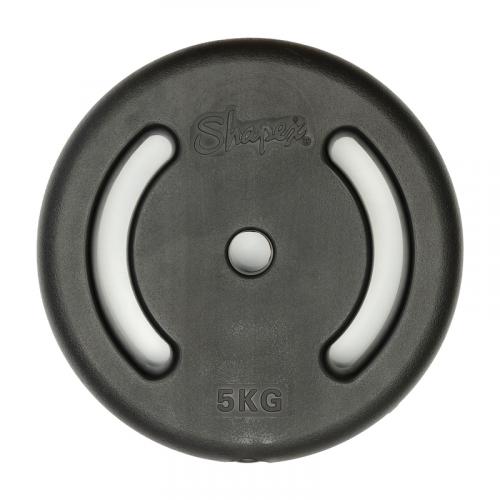 ★在庫処分価格★ストレート 30kg フィックスドバーベル 新品 shapex シェイプエクスプレス エアロビックバーベルセット