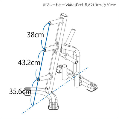 TUFFSTUFF(タフスタッフ) オリンピックプレートツリー CXT-255 – フィットネスショップ