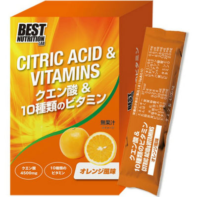 ベストニュートリションラボ クエン酸&10種類のビタミン