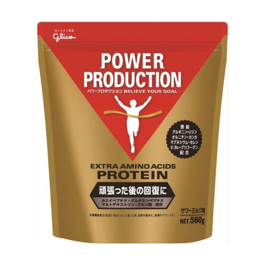 グリコパワープロダクション エキストラ アミノアシッドプロテイン サワーミルク味 480g