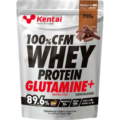 健康体力研究所(ケンタイ) 100%CFMホエイプロテイングルタミン+スーパーデリシャスK0223